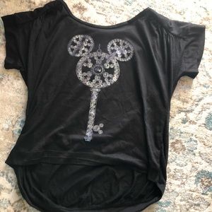 Disney couture black t shirt